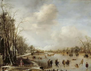 Vinterlandskab, 1645